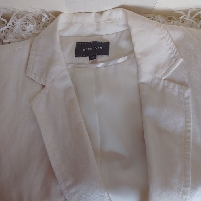 LEN bawełna żakiet