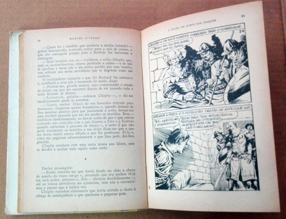 Livro O Filho de Robin dos Bosques