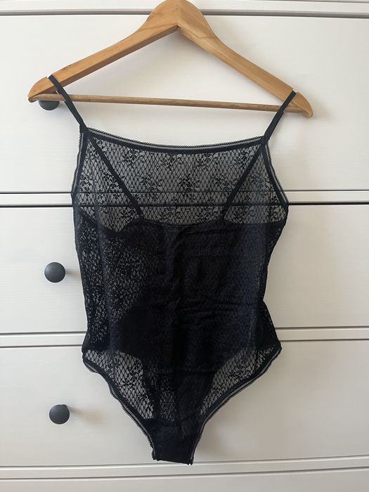 Body koronkowe czarne Oysho M