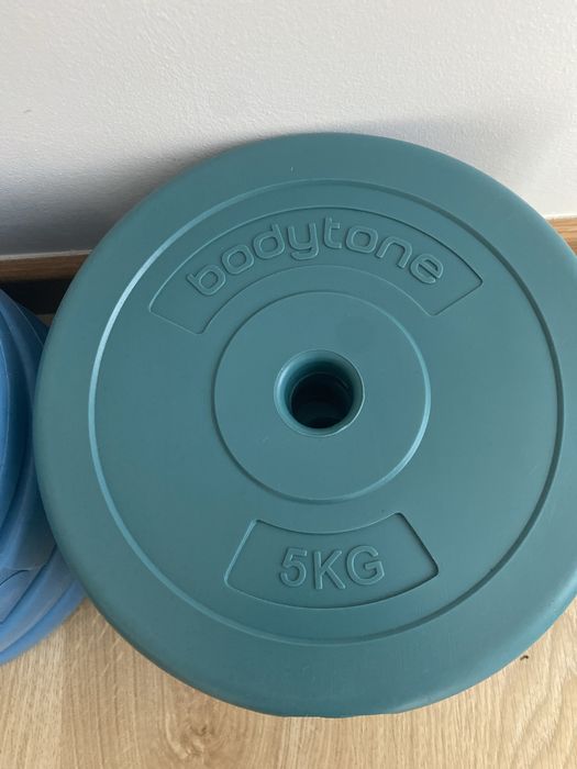 8 discos 5kg para barra ou halter