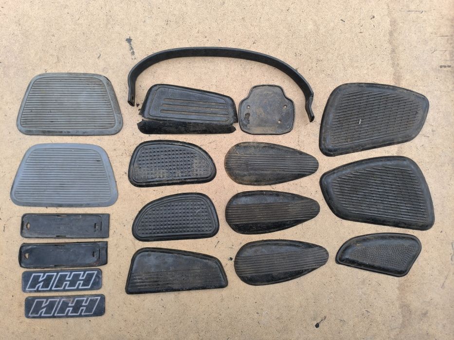 Резиновые накладки на бак,Резинки бака,Стопы,Мото зеркала