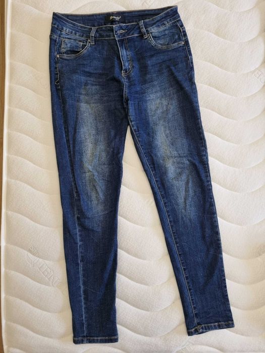 Komplet 4 par spodni - jeans niebieskie - polecam!