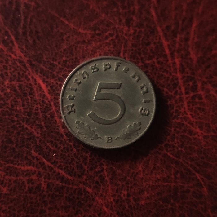5 pfenning 1940 (B) - Nazistowskie Niemcy