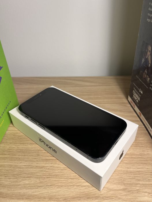 iPhone 12 mini - idealny ekran - faktura - dodatki