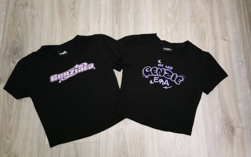 Bluzki z krótkim rękawem xxs Genzie orginalne,cena za sztukę