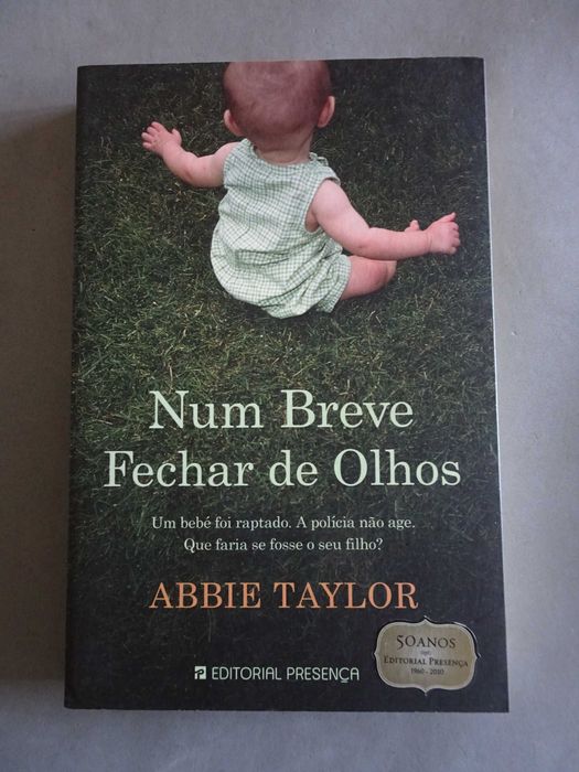 Livro Editorial Presença - Abbie Taylor - Num breve fechar de olhos