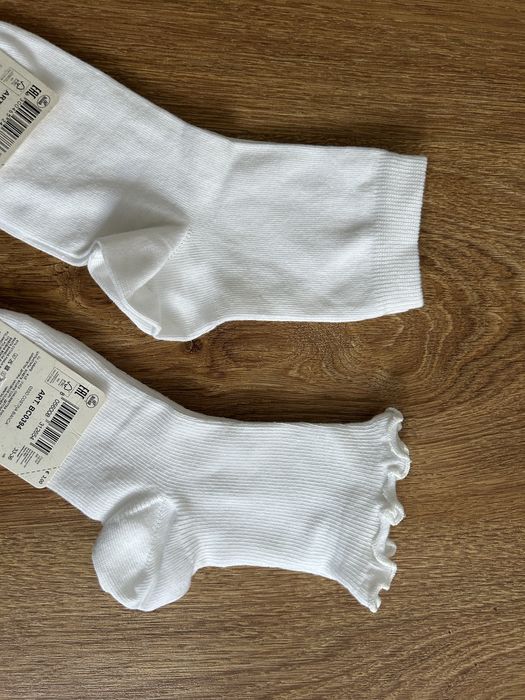 Skarpety dziewczęce Białe Calzedonia Rozmiar 33/36