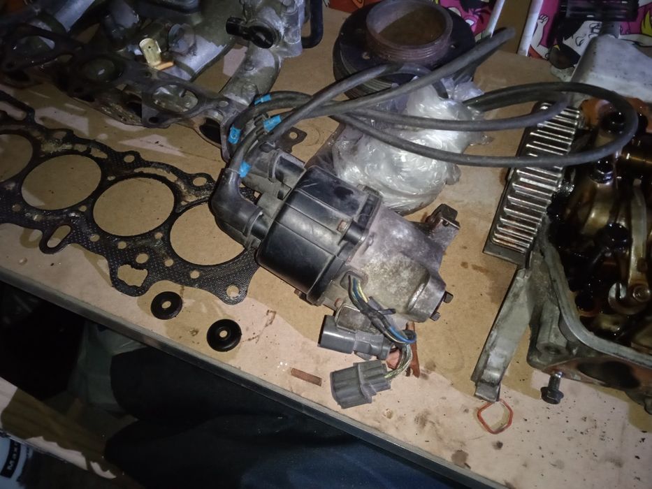 Cabeça completa e coletores de escape