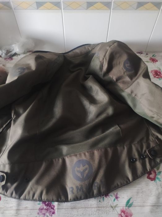 Casaco Motard Armure de senhora verde oliva tamanho M -38
