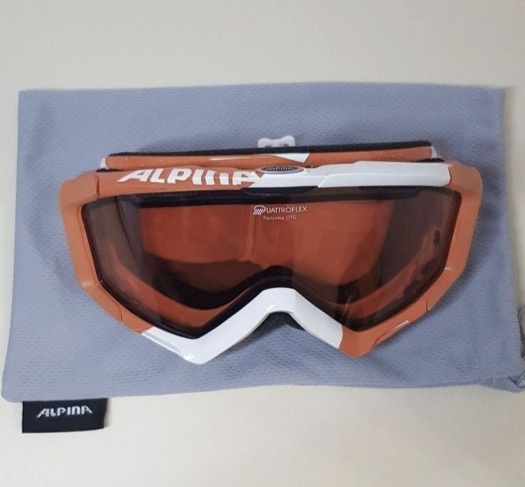 Горнолыжная маска alpina quattroflex panoma otg очки для сноуборда