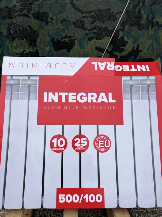 Радіатор алюмінієвий 500/100 INTEGRAL секційний