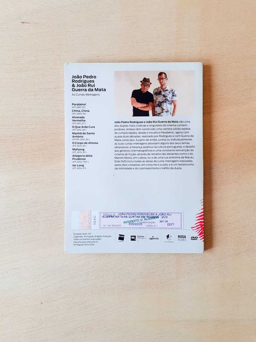DVD João Pedro Rodrigues e Guerra da Mata, As Curtas Metragens