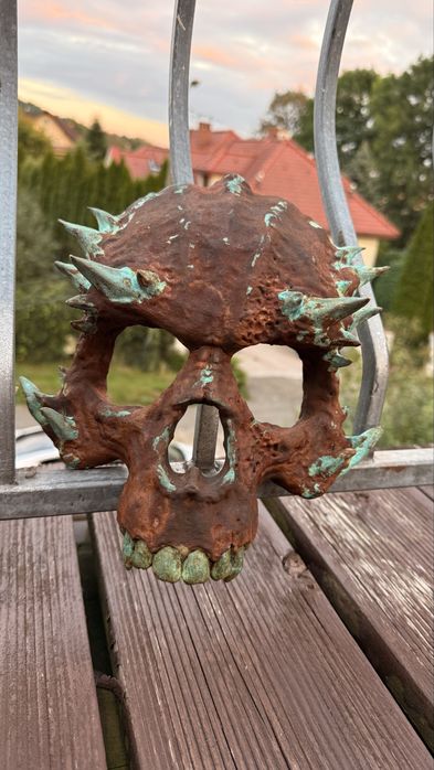 Maska Halloween - czaszka - model druk 3d na zamówienie