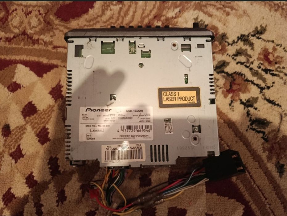Автомагнитола Pioneer DEH-1600R