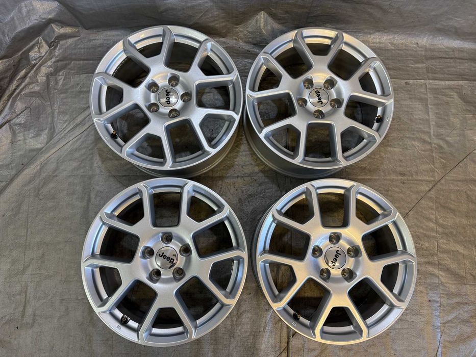 Oryginalne felgi aluminiowe Jeep Renegade Compass 17' j.NOWE+czujniki