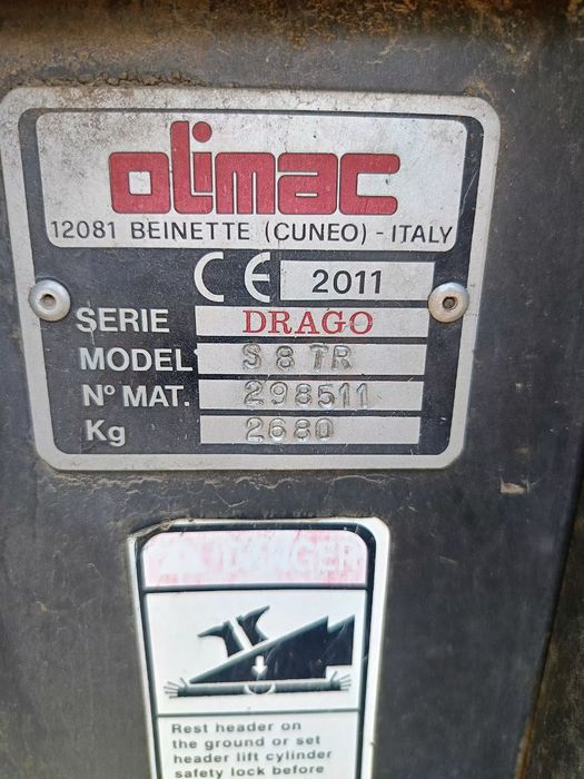 Продаю кукурудзяну жатку Olimac