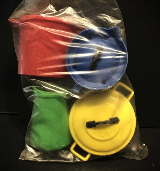 Conjunto antigo de panelas da PEPE anos 70 - ORIGINAIS