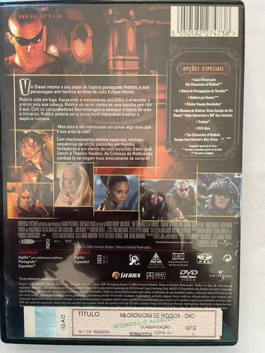 The Chronicles of Riddick (As Crónicas de Riddick)