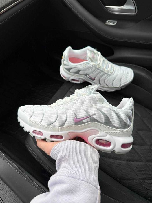 ‼️Кросівки Nike Air Max TN Plus White Grey Pink
