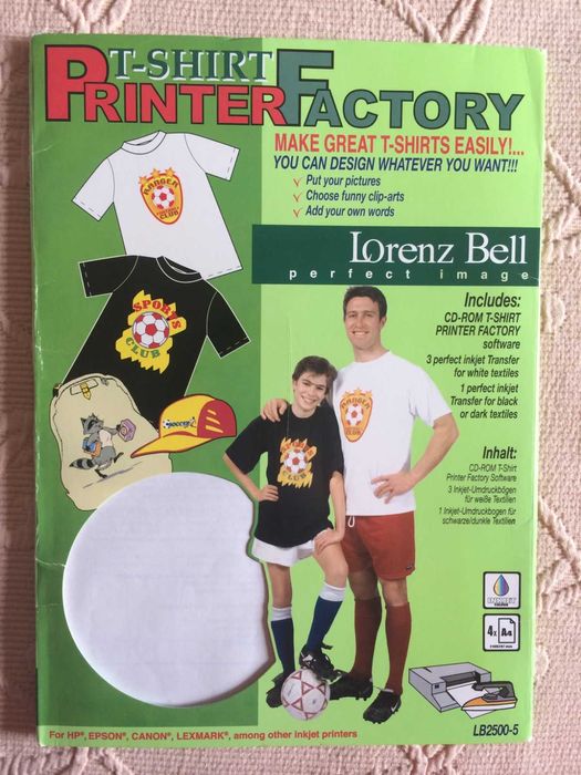 Estampas para Camisolas Brancas