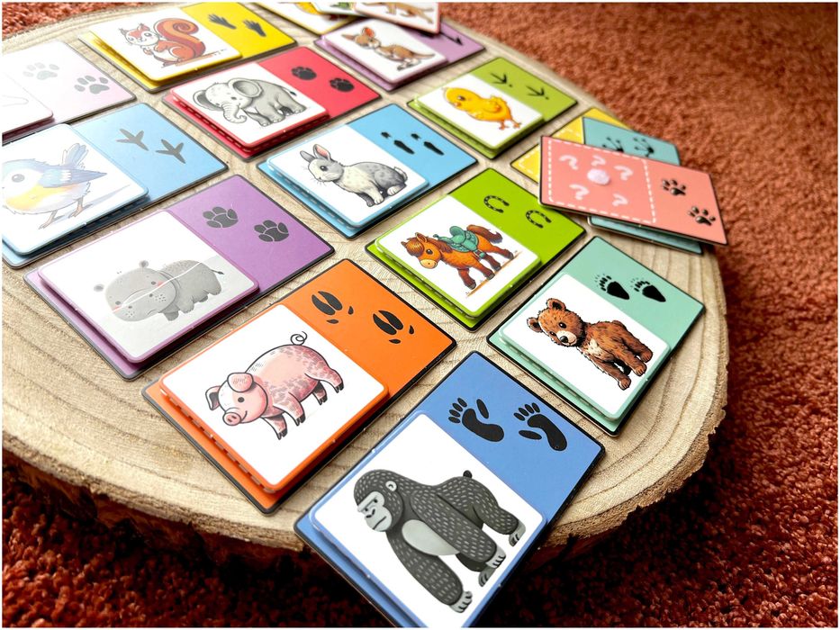 Pegadas dos Animais - Montessori