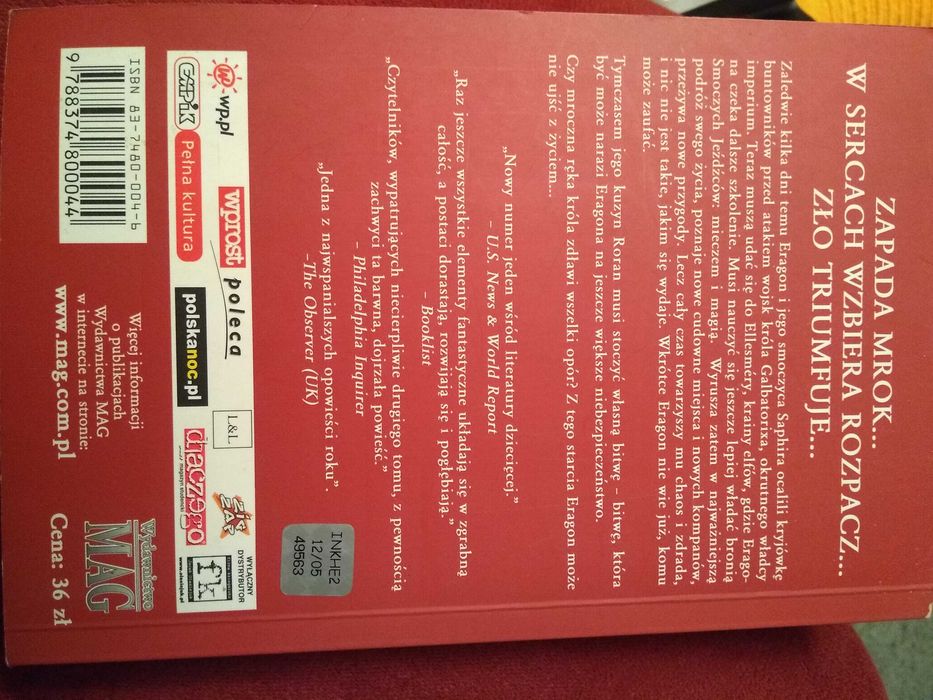 Najstarszy - Christopher Paolini