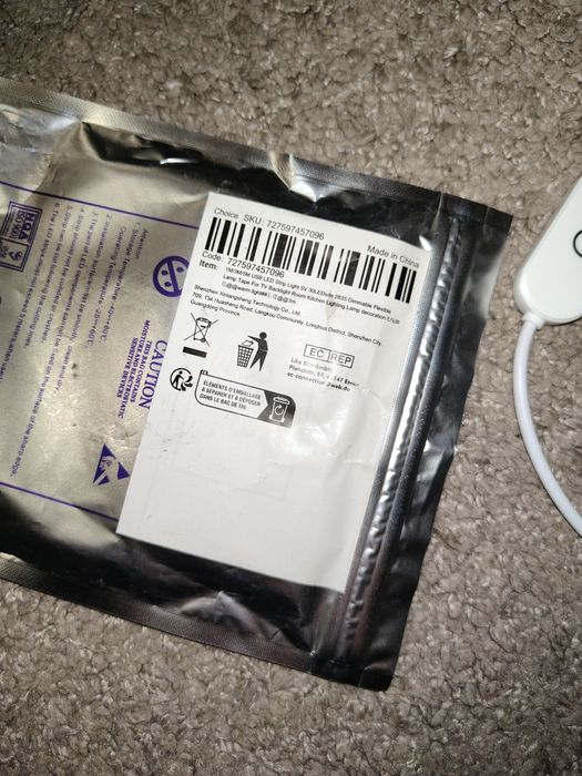 Taśma LED 3m USB z dotykowym włącznikiem