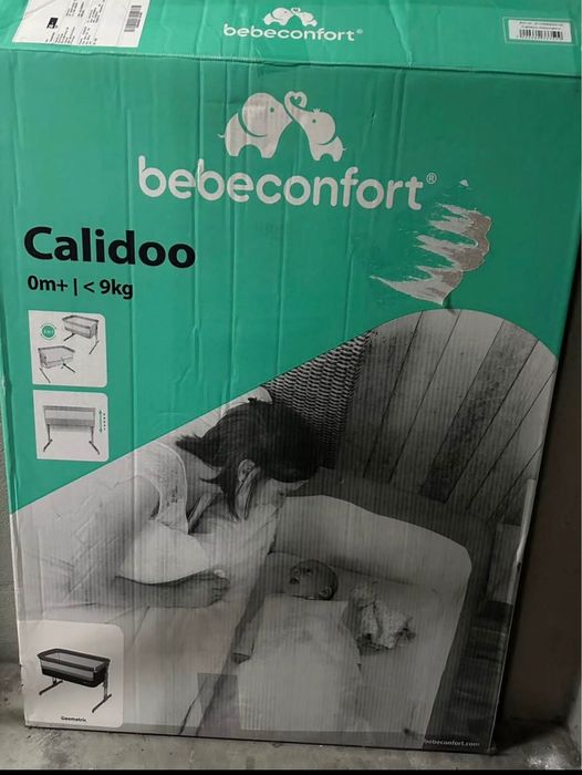 Berço next to me - bebeconfort Calidoo com caixa