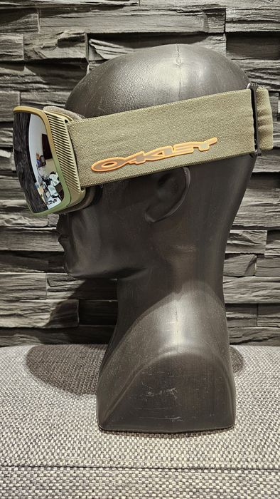 Gogle Oakley CUSTOM Flight Tracker L XL Fog PRIZM Sage Gold S3 OTG