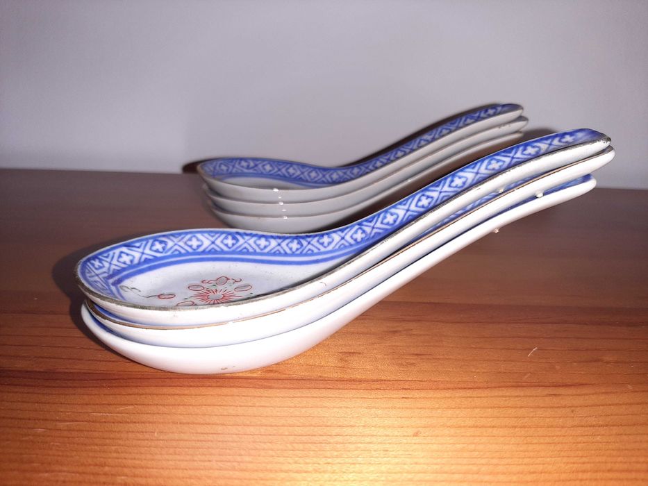 Conjunto de 6 taças de arroz chinesas bago de arroz