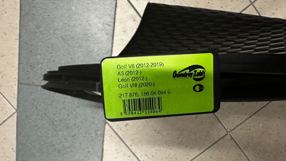 Dywaniki gumowe do Audi A3/Seat Leon/Volkswagen Golf VII/VIII