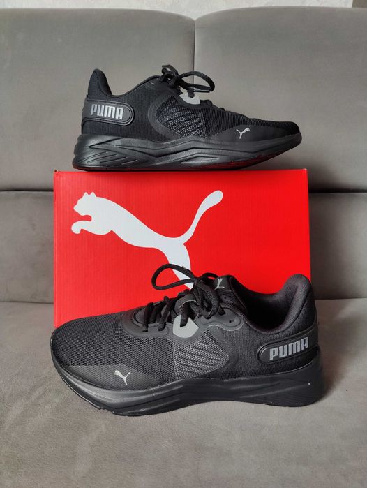 Кросівки кроссовки puma soft foam+ 42.5 27.8 см сетка чорні
