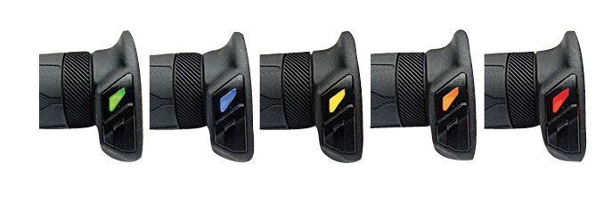 punhos aquecidos koso hg-13 com regulador 130mm