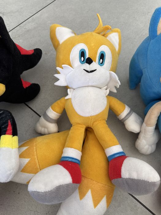 Sonic The Hedgehog ORYGINALNE 5szt. ok.30cm i Squishmallows Sonic