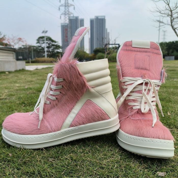 Кросівки Rick owens geobasket Furry/рік овенс геобаскет фуррі