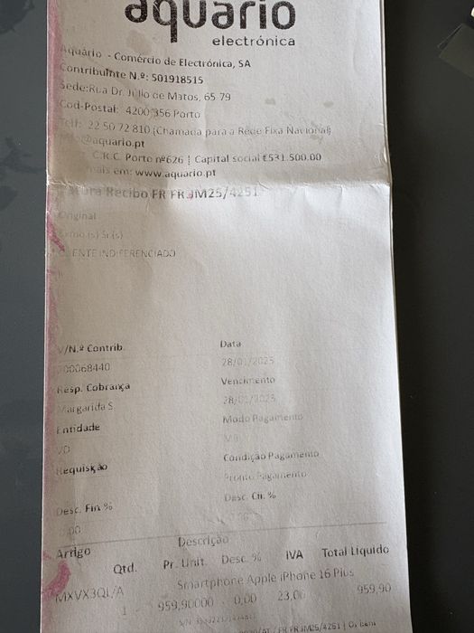IPHONE 16 PLUS C/ garantia C/NOVO