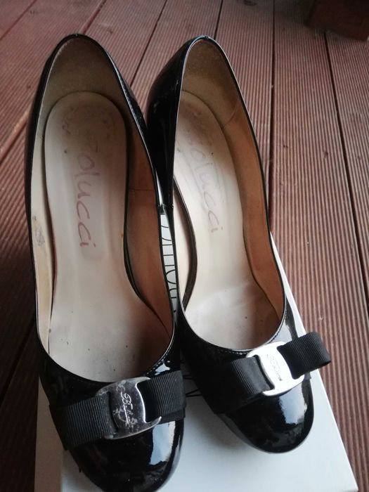 Skórzane szpilki 40 Mario Bolluci