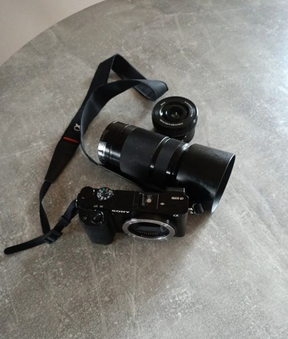 Aparat Sony a6000 + 3 obiektywy