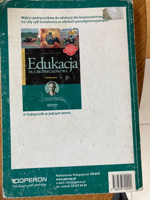 Edukacja dla bezpieczeństwa Operon
