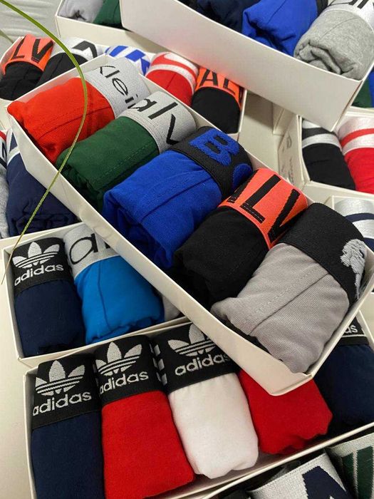 5 шт - 450 грн Труси чоловічі боксери / Трусы мужские Разные бренды