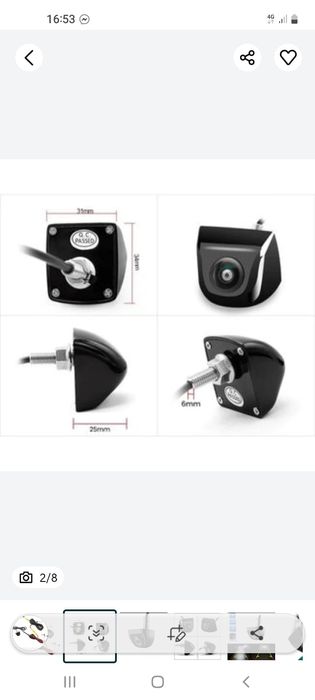 Câmera de estacionamento Traseiras Universais NOVAS Entrega Imediata