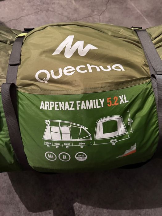 Tenda quechua arpenaz family 5.2 xl