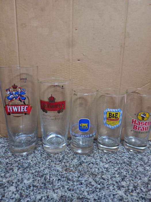 Copos. Cerveja. Estrangeiros   5. Copos. Todos. 5€