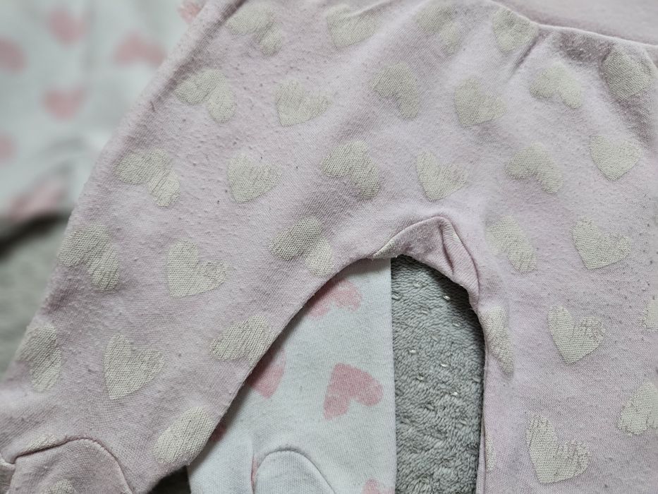 Półśpiochy dla dziewczynki rozmiar 56