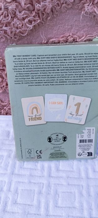 Karty to dokumentowania pierwszych chwil życia dziecka