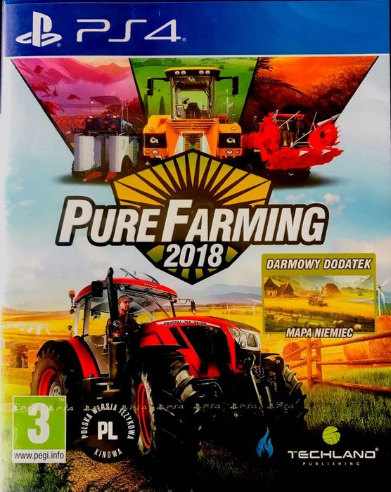 Pure Farming 2018 Ps4 Playstation 4 Nowa Folia [Pl]
