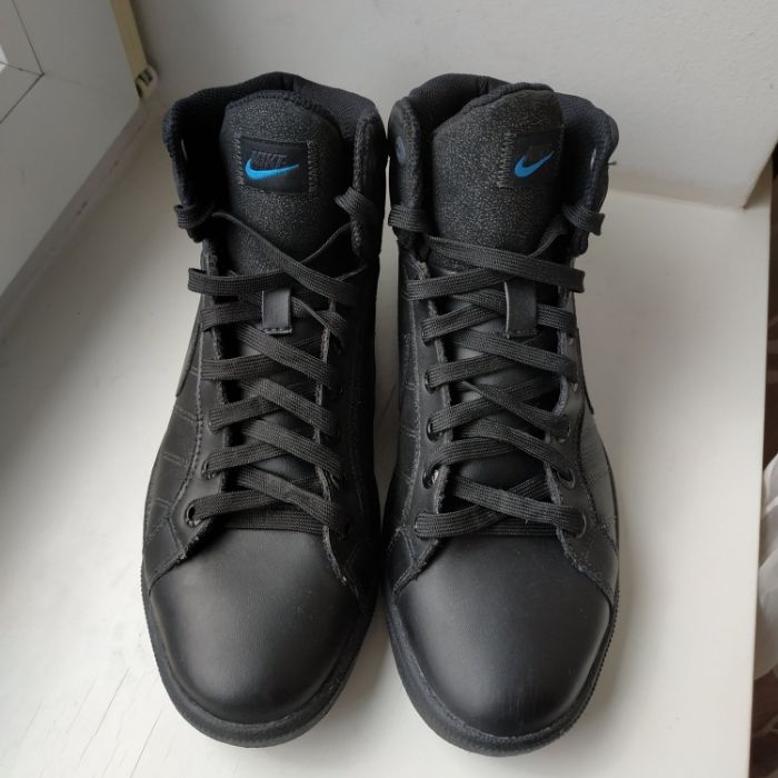Шкіряні високі кеди Nike 39р. 26 см.