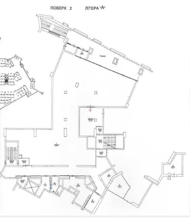 Оренда комерційного приміщення 812 м | ЖК Manhattan City | Без ремонту