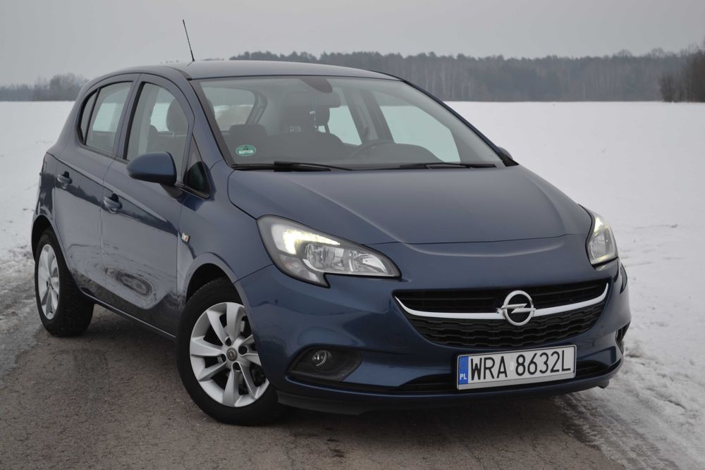Opel Corsa E 1.4 Benzyna 90KM Klima Ledy Dotyk Radio Alufelgi Oryginał