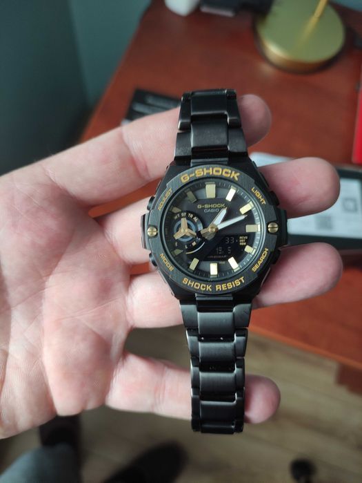 Zegarek casio g-shock GST B-500B D-1A9ER solar, bluetooth,gwarancja